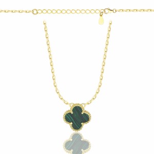 POZŁACANY SREBRNY NASZYJNIK ANKIER KONICZYNKA 925 585 - 1,3MM
