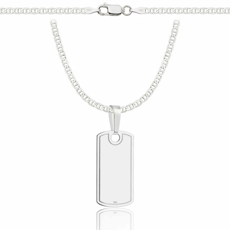 SREBRNY ŁAŃCUSZEK GUCCI Z NIEŚMIERTELNIKIEM 925 - 2,6MM