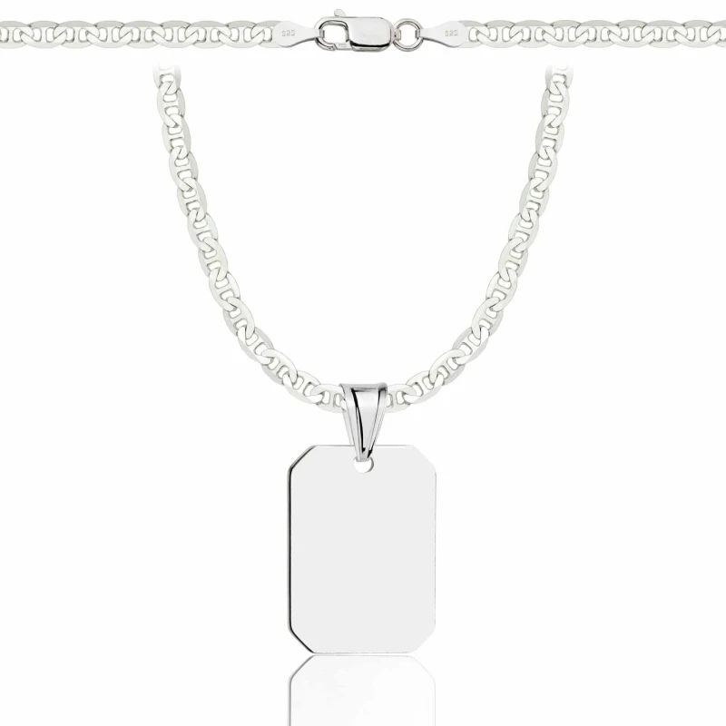 SREBRNY ŁAŃCUSZEK GUCCI Z NIEŚMIERTELNIKIEM 925 - 3,5MM