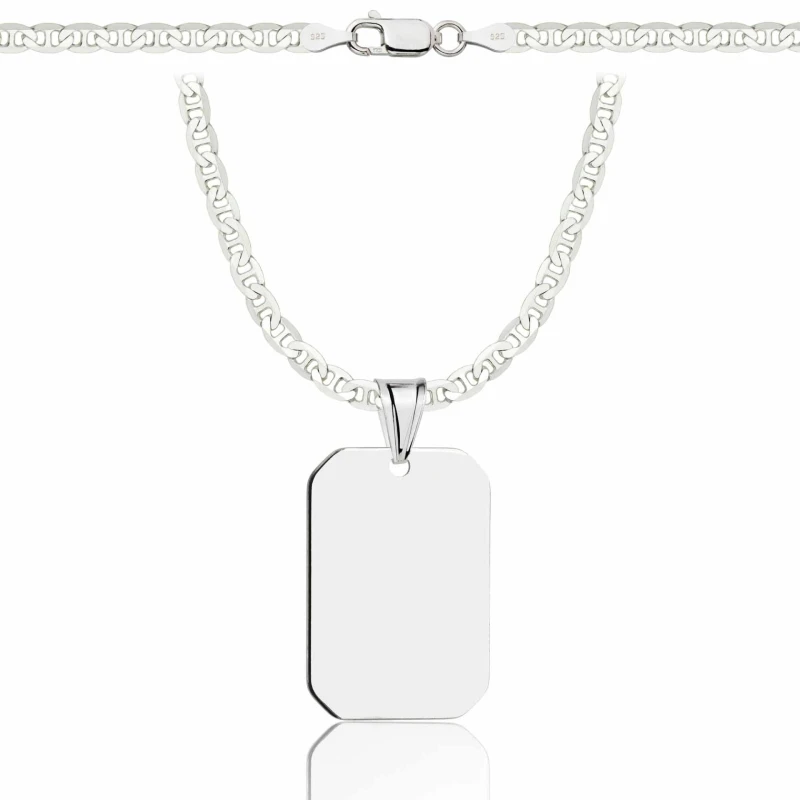 SREBRNY ŁAŃCUSZEK GUCCI Z NIEŚMIERTELNIKIEM 925 - 3,5MM