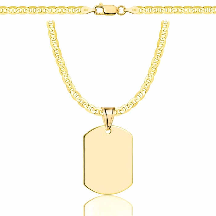 SREBRNY POZŁACANY ŁAŃCUSZEK GUCCI Z NIEŚMIERTELNIKIEM 925 585 - 3,5MM
