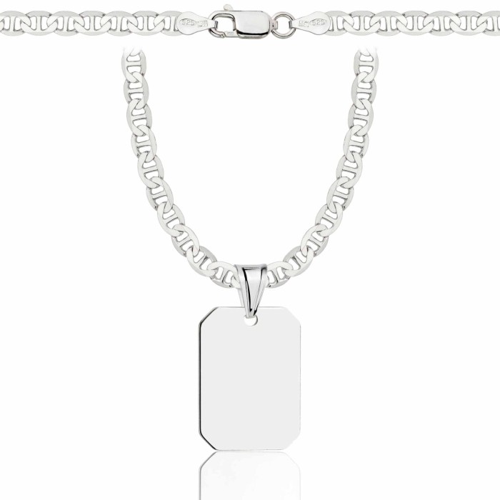 SREBRNY ŁAŃCUSZEK GUCCI Z NIEŚMIERTELNIKIEM 925 - 4,5MM