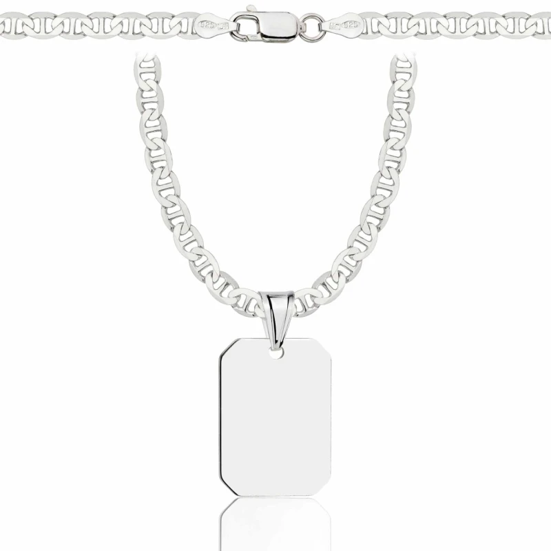 SREBRNY ŁAŃCUSZEK GUCCI Z NIEŚMIERTELNIKIEM 925 - 4,5MM