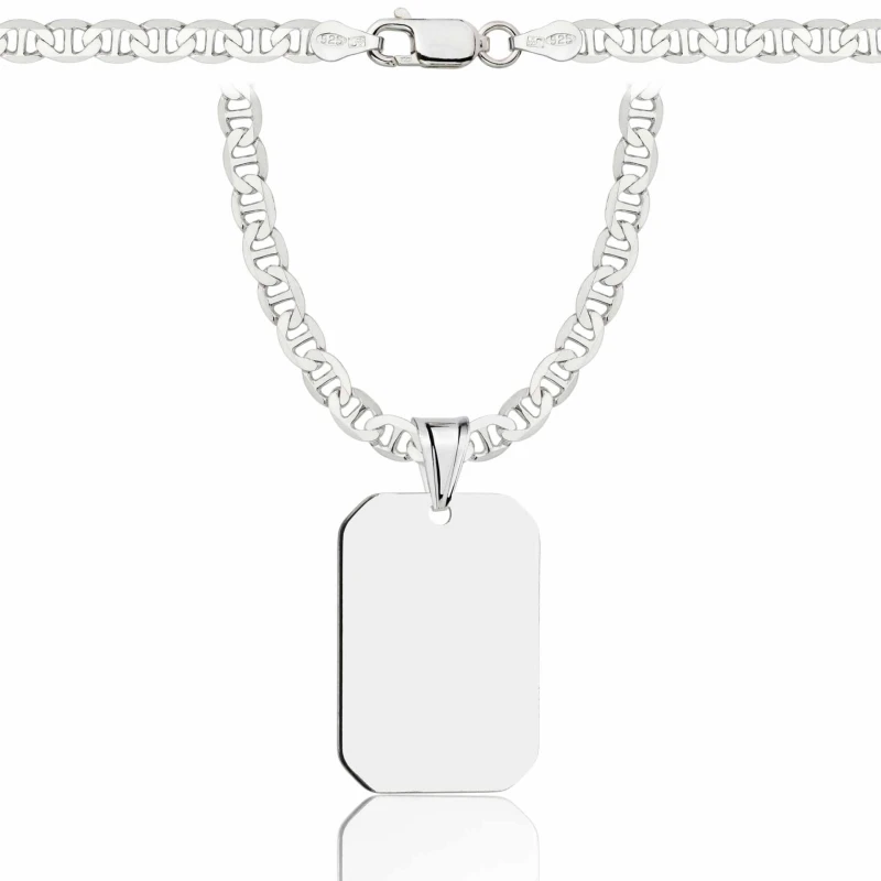 SREBRNY ŁAŃCUSZEK GUCCI Z NIEŚMIERTELNIKIEM 925 - 4,5MM