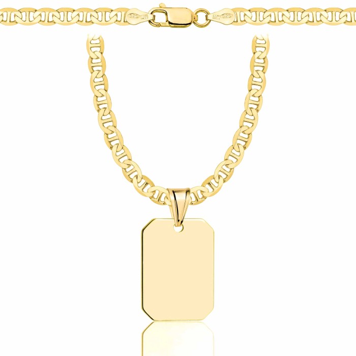 SREBRNY POZŁACANY ŁAŃCUSZEK GUCCI Z NIEŚMIERTELNIKIEM 925 585 - 4,5MM