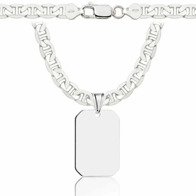 SREBRNY ŁAŃCUSZEK GUCCI Z NIEŚMIERTELNIKIEM 925 - 6,5MM