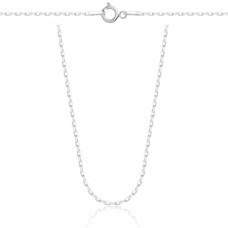 SREBRNY ŁAŃCUSZEK ANKIER 925 - 1,6MM