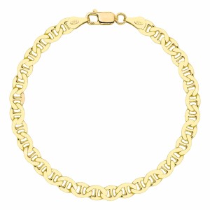 POZŁACANA SREBRNA BRANSOLETKA GUCCI 925 585 - 5,5MM