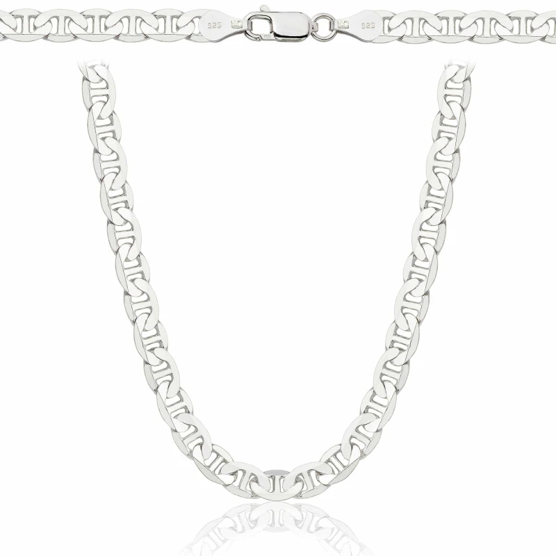 SREBRNY ŁAŃCUSZEK GUCCI 925 - 5,5MM