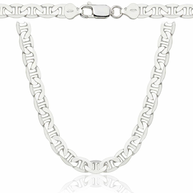 SREBRNY ŁAŃCUSZEK GUCCI 925 - 6,5MM