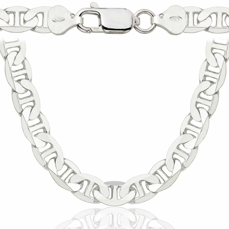 SREBRNY ŁAŃCUSZEK GUCCI 925 - 10MM