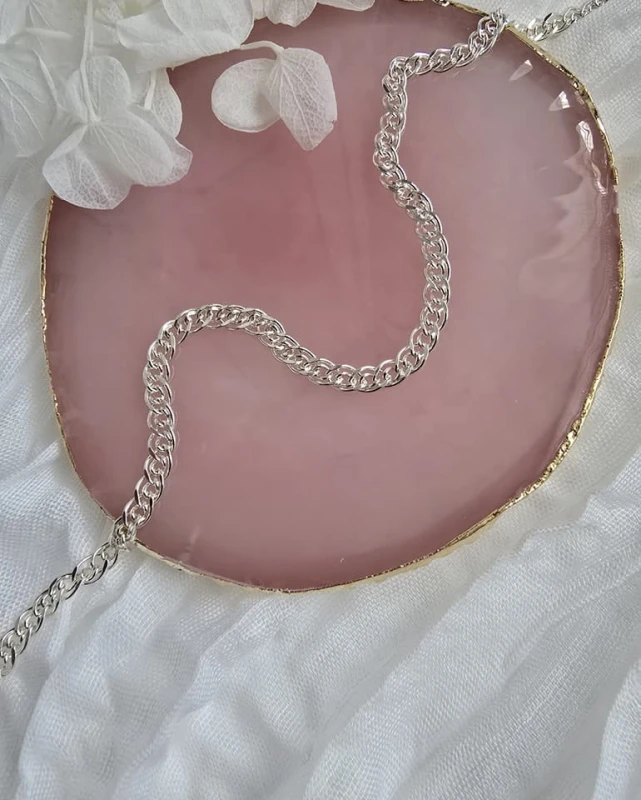 SREBRNY ŁAŃCUSZEK NONNA MONALIZA 925 - 3,8MM