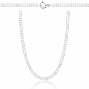 SREBRNY ŁAŃCUSZEK ROMBO 925 - 3MM