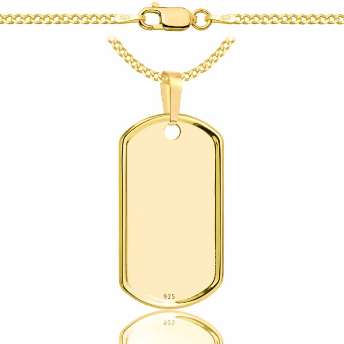 POZŁACANY SREBRNY ŁAŃCUSZEK PANCERKA Z NIEŚMIERTELNIKIEM 925 585 - 2MM
