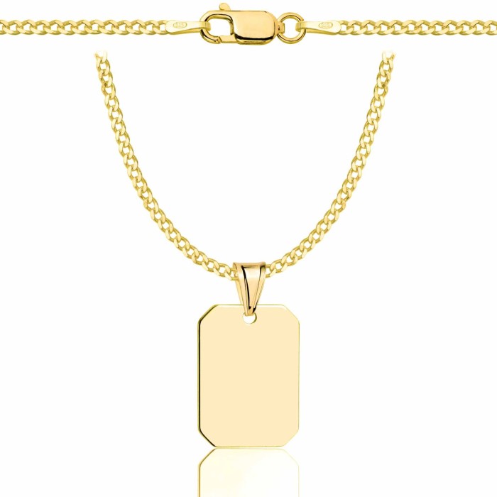 POZŁACANY SREBRNY ŁAŃCUSZEK PANCERKA Z NIEŚMIERTELNIKIEM 925 585 - 2MM