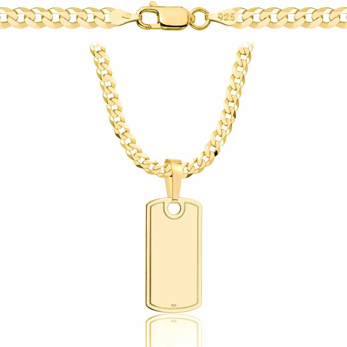 POZŁACANY SREBRNY ŁAŃCUSZEK PANCERKA Z NIEŚMIERTELNIKIEM 925 585 - 3,8MM